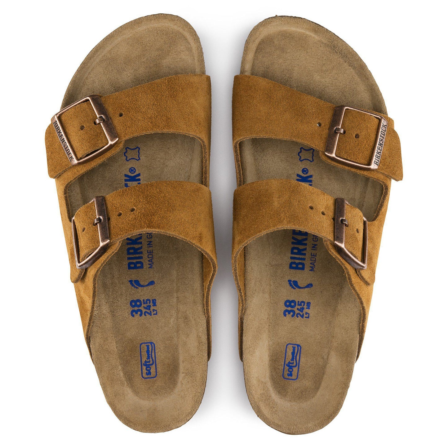 Birkenstock Arizona Soft Footbed Suede Leather