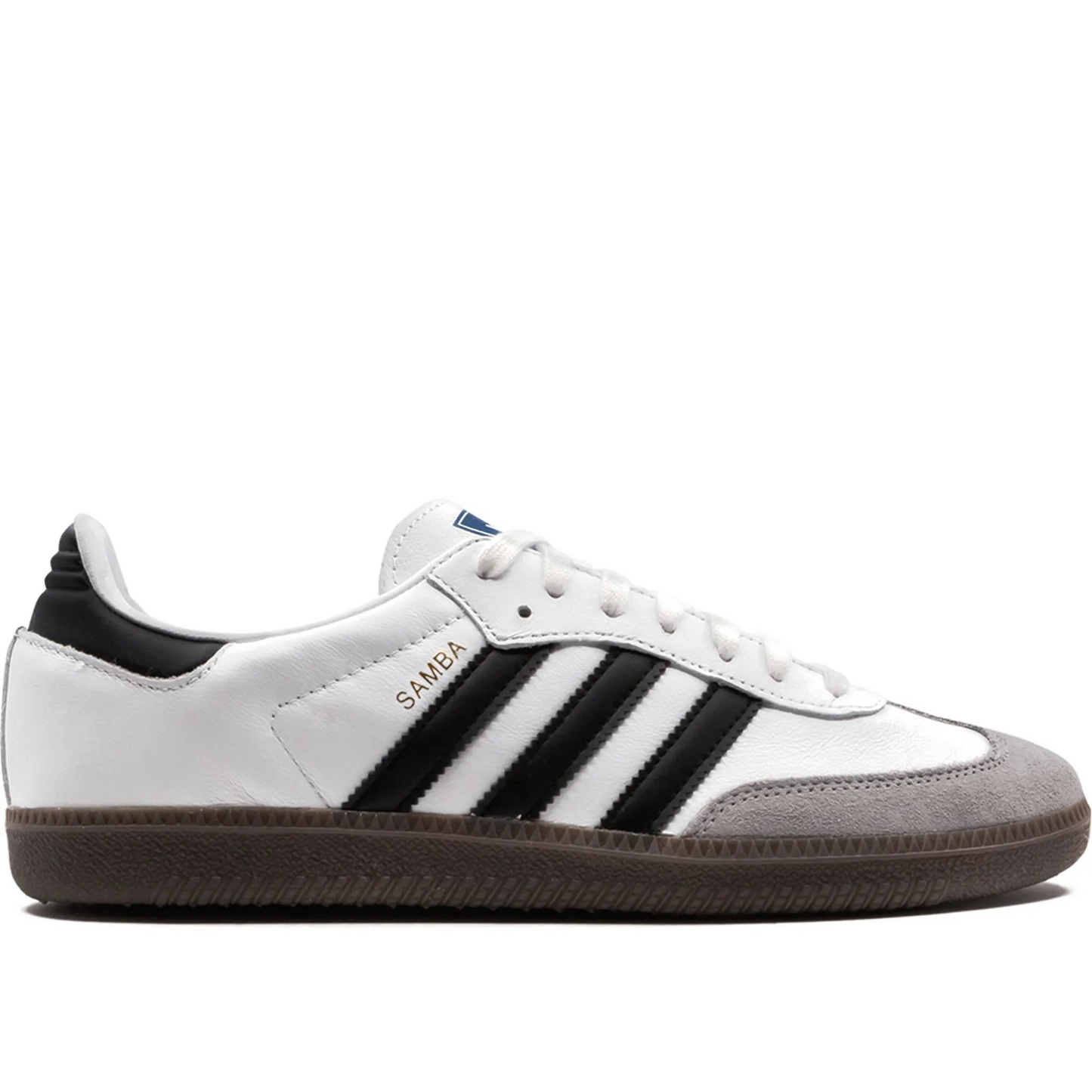 Adidas Samba OG "Cloud White/Core Black/Clear Granite" sneakers (Mirror Original)