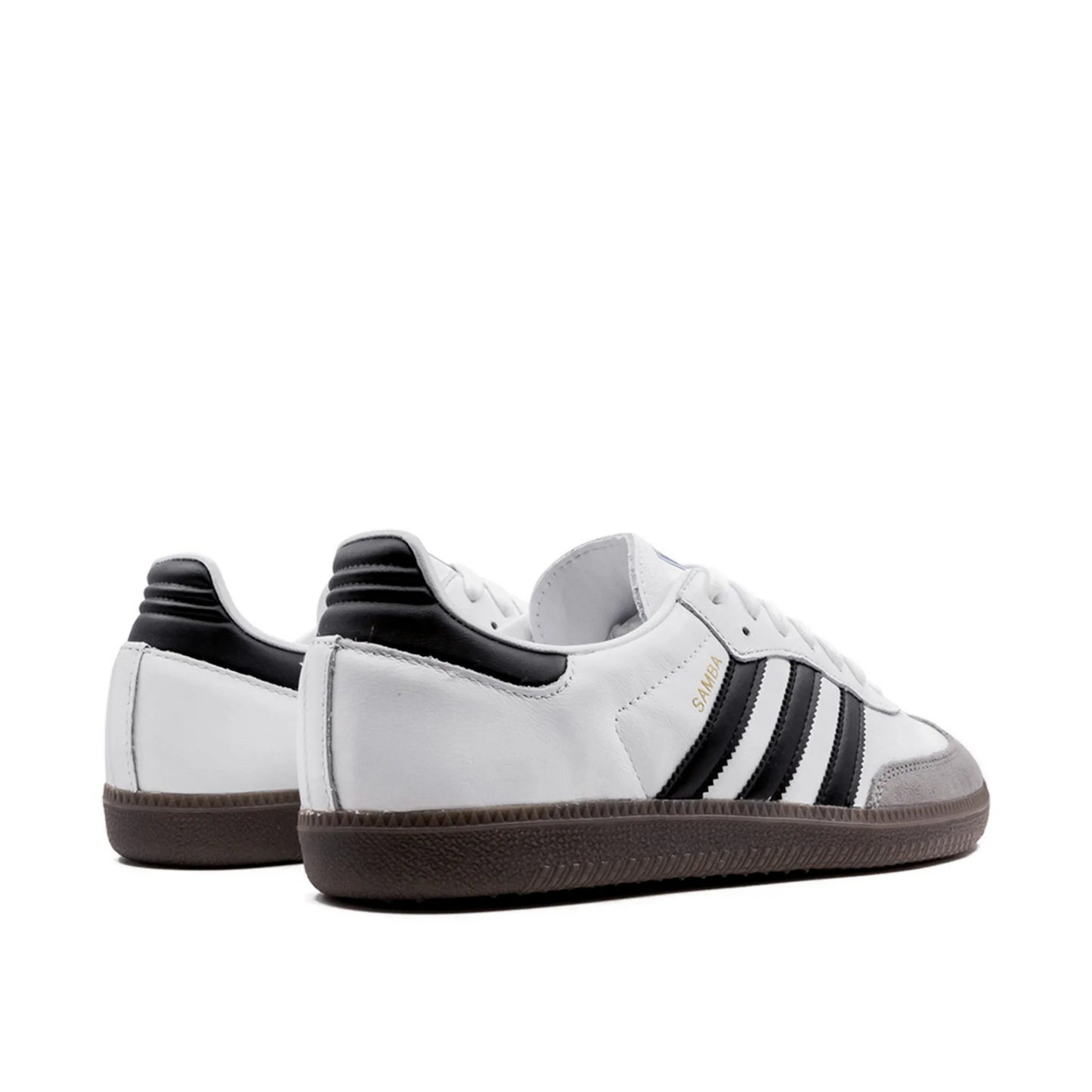 Adidas Samba OG "Cloud White/Core Black/Clear Granite" sneakers (Mirror Original)