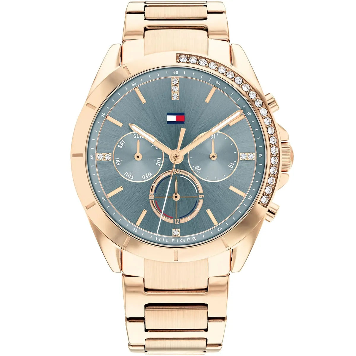 Tommy Hilfiger Women’s Rose Gold-Tone Multifunction Watch - 1782386