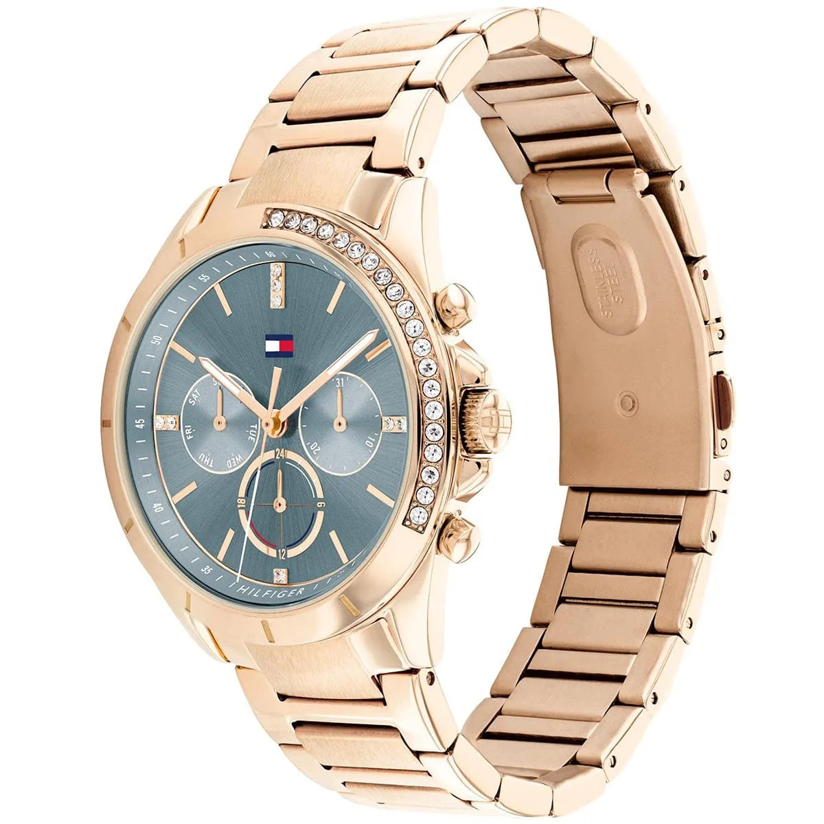 Tommy Hilfiger Women’s Rose Gold-Tone Multifunction Watch - 1782386