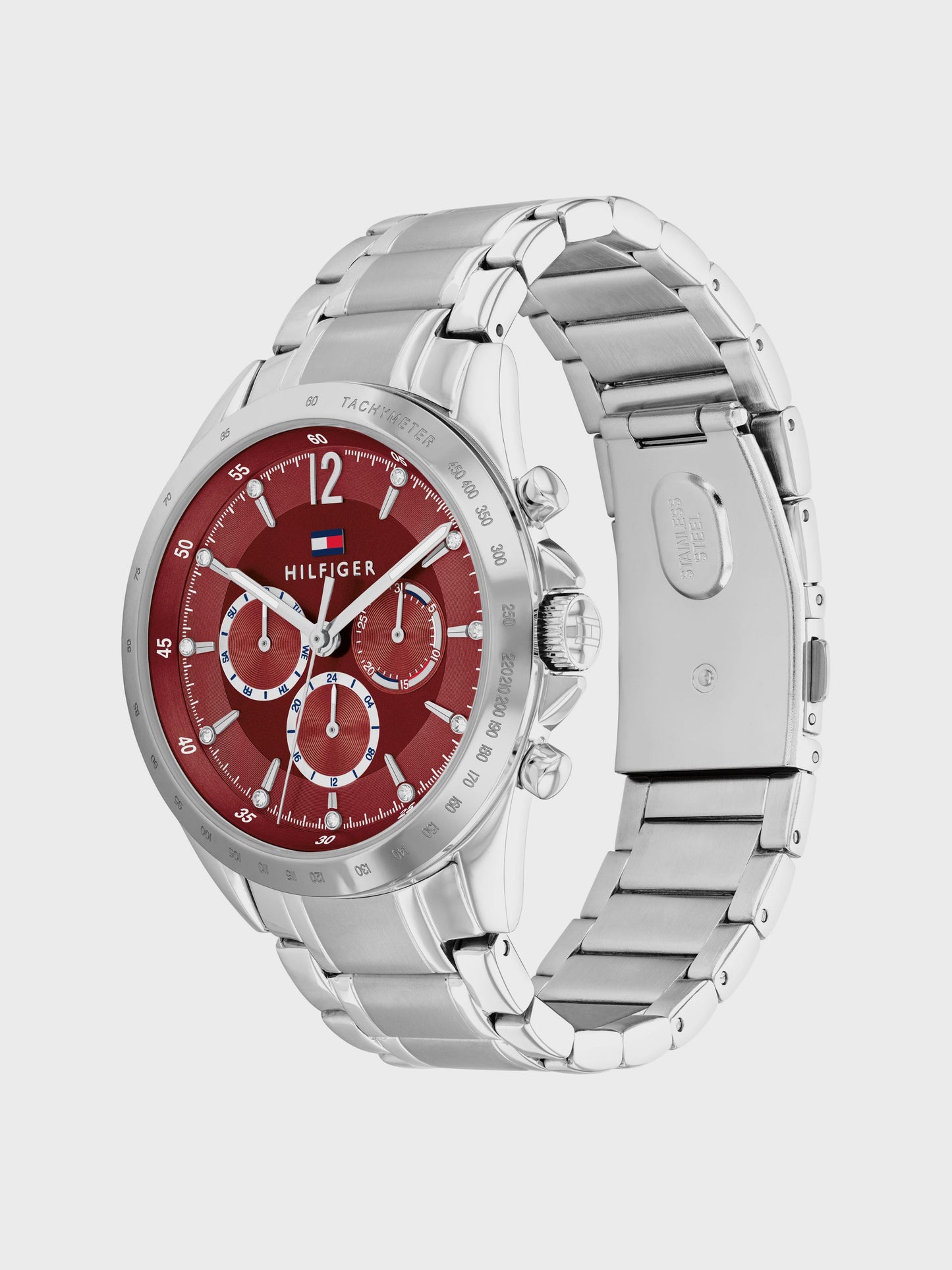 Tommy Hilfiger Multifunction Dial Stainless Steel Watch - 1782559