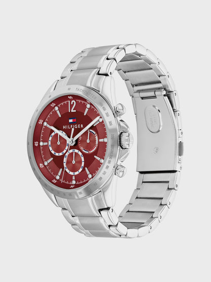 Tommy Hilfiger Multifunction Dial Stainless Steel Watch - 1782559