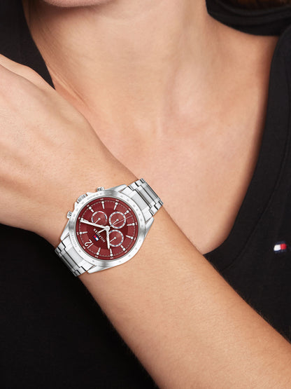 Tommy Hilfiger Multifunction Dial Stainless Steel Watch - 1782559