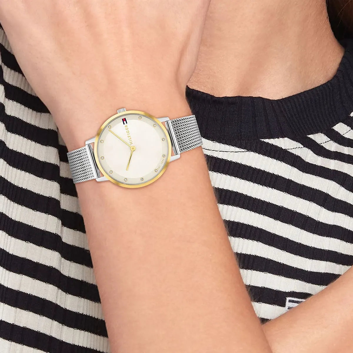 Tommy Hilfiger Women’s Silver Mesh Bracelet Watch - 1782667