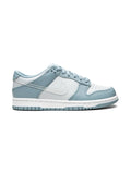 Nike Dunk Low "Clear Swoosh/Blue" sneakers (Mirror Original)