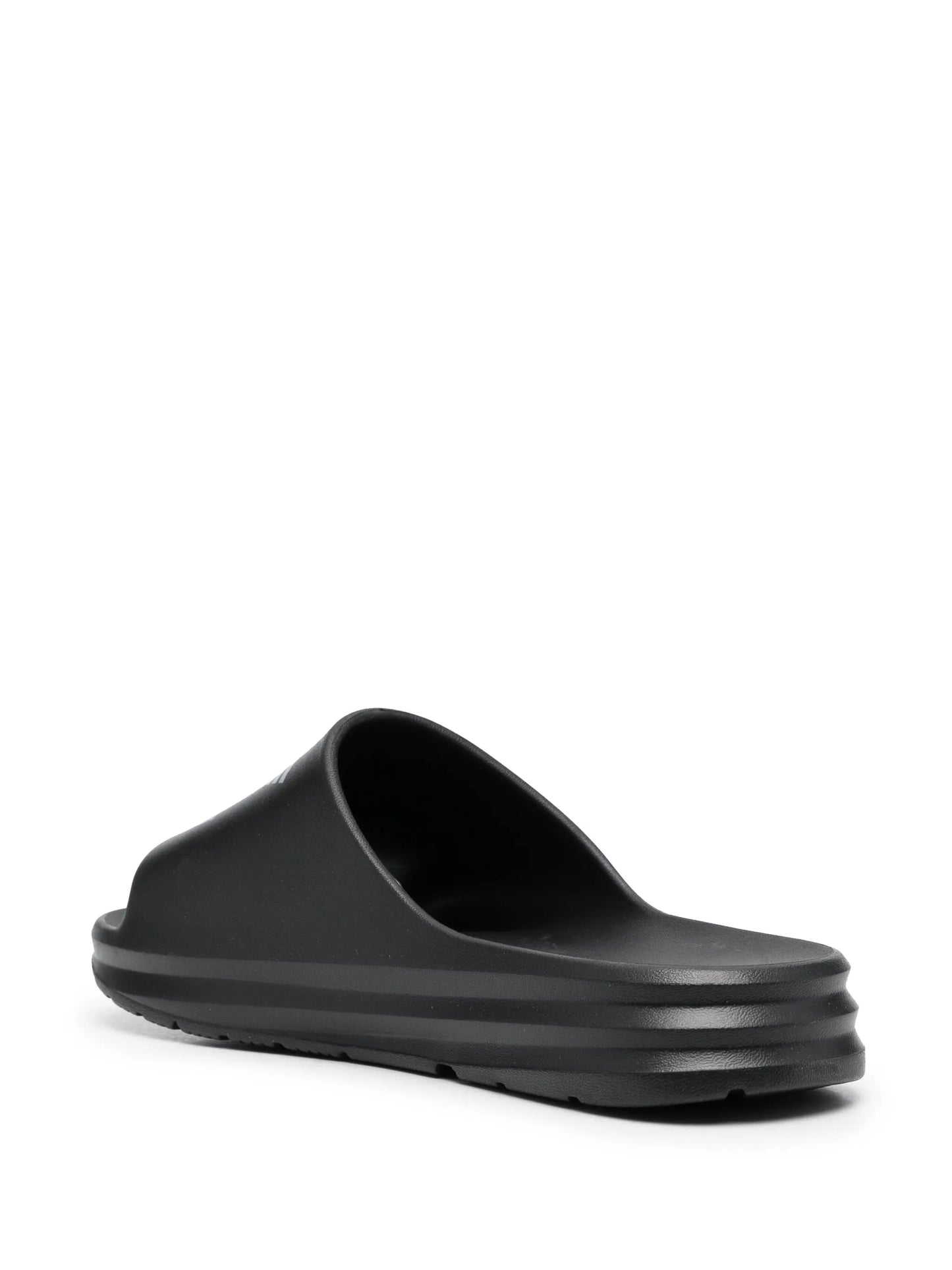 EA7 Emporio Armani Crusher Distance slides with big-sized logo - أسود