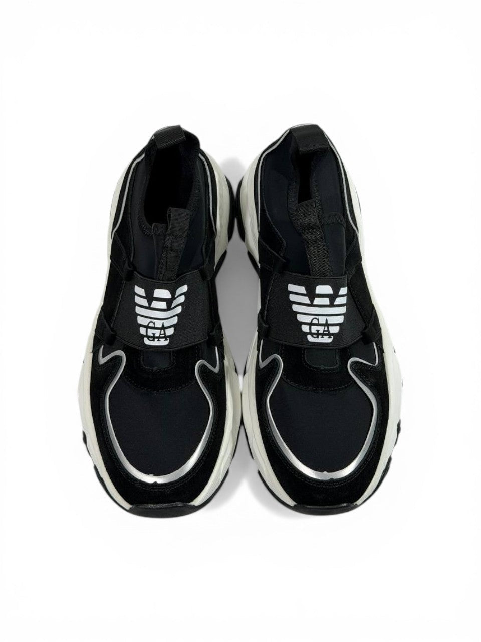 Emporio Armani Slip-On-Sneakers - Black (Mirror Original)
