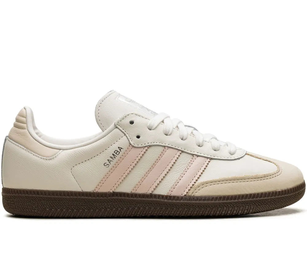 حذاء رياضي Adidas Samba OG "أبيض عاجي/أبيض كريمي" (نسخة أصلية) 