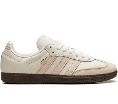حذاء رياضي Adidas Samba OG "أبيض عاجي/أبيض كريمي" (نسخة أصلية) 