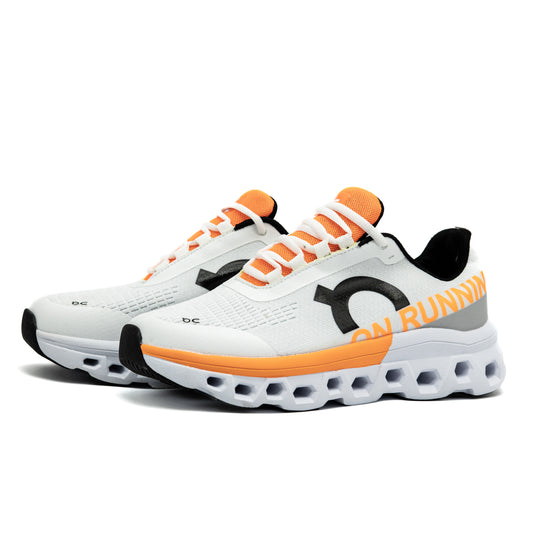 On Running Cloudmonster 2 "White/Orange" (Mirror Original)