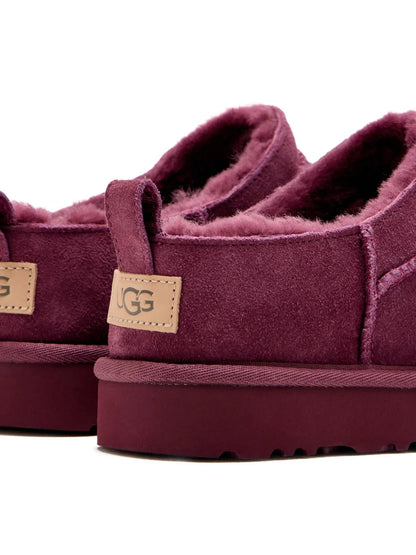 UGG suede pull-tab slippers