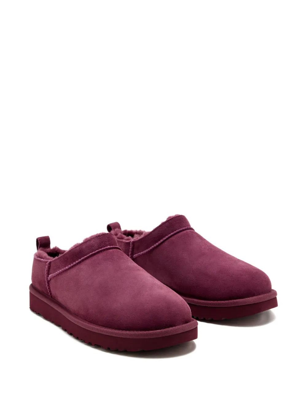 UGG suede pull-tab slippers