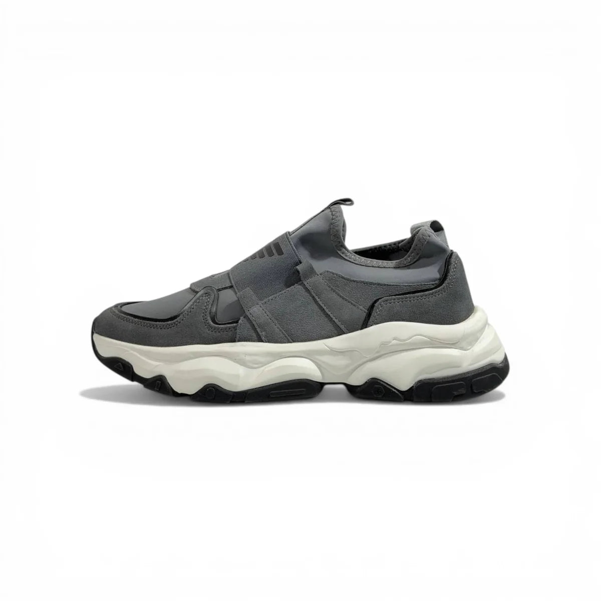 Emporio Armani Slip-On-Sneakers - Grey (Mirror Original)