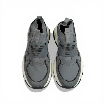 Emporio Armani Slip-On-Sneakers - Grey (Mirror Original)