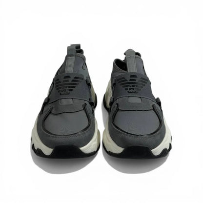 Emporio Armani Slip-On-Sneakers - Grey (Mirror Original)
