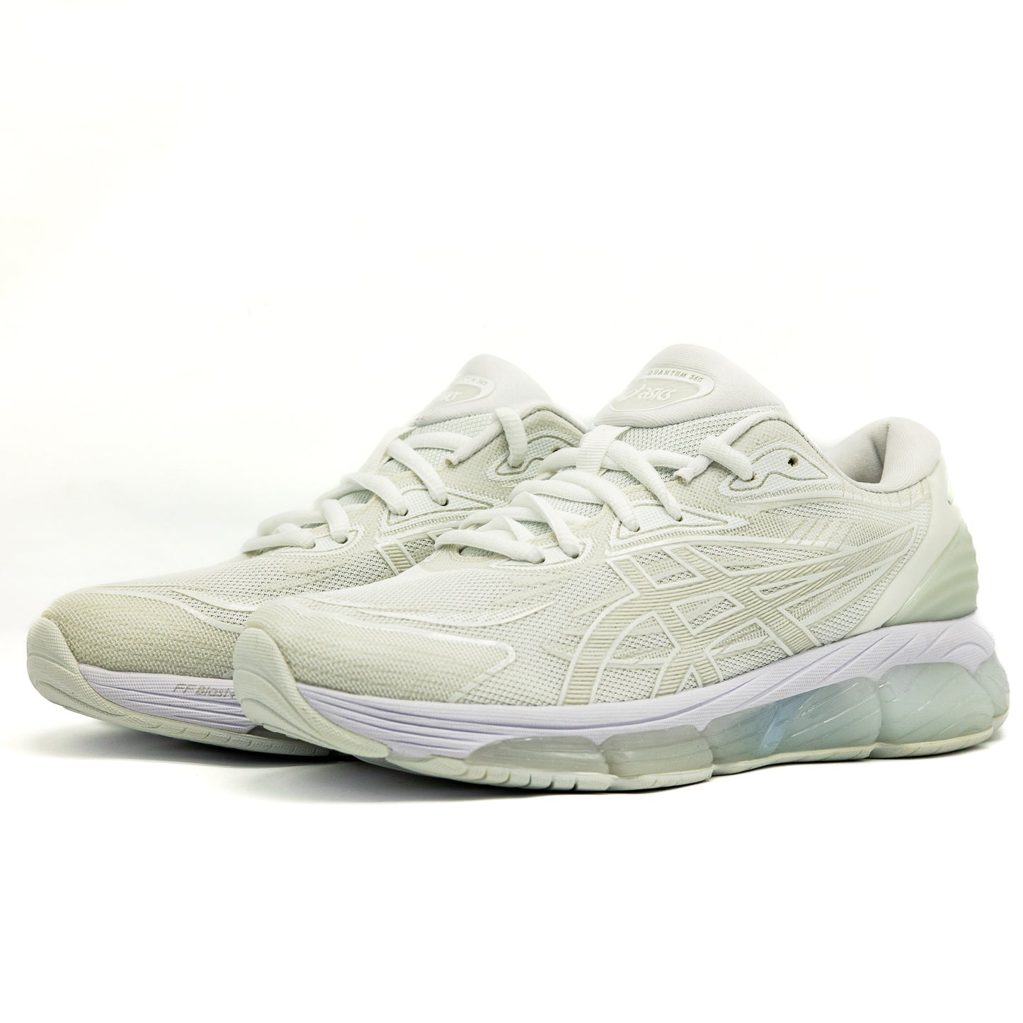 ASICS GEL-Quantum 360 VII – Triple White / Pure Silver (Mirror Original)