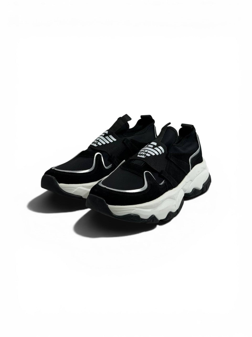 Emporio Armani Slip-On-Sneakers - Black (Mirror Original)