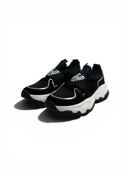 Emporio Armani Slip-On-Sneakers - Black (Mirror Original)