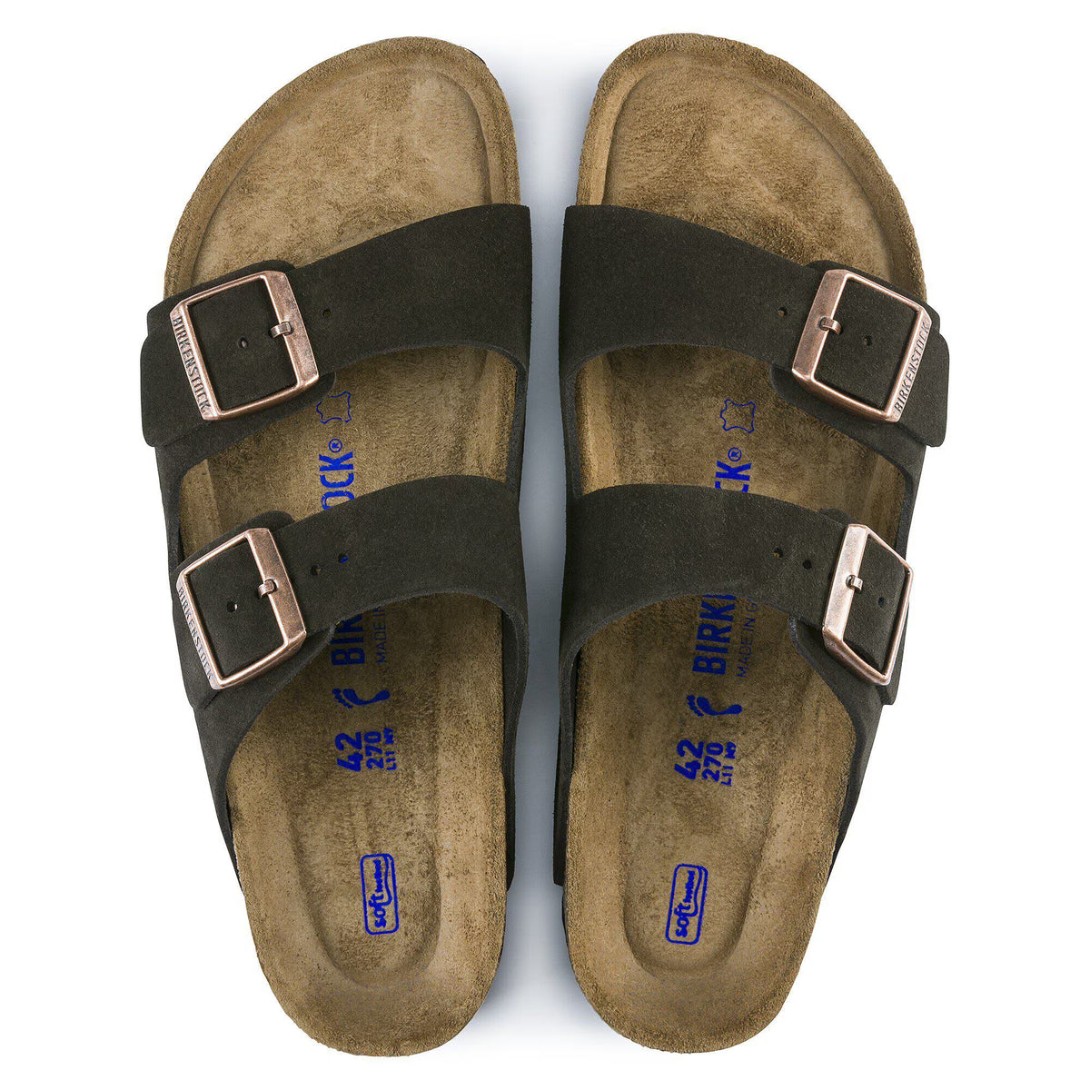 Birkenstock Arizona Soft Footbed Suede Leather
