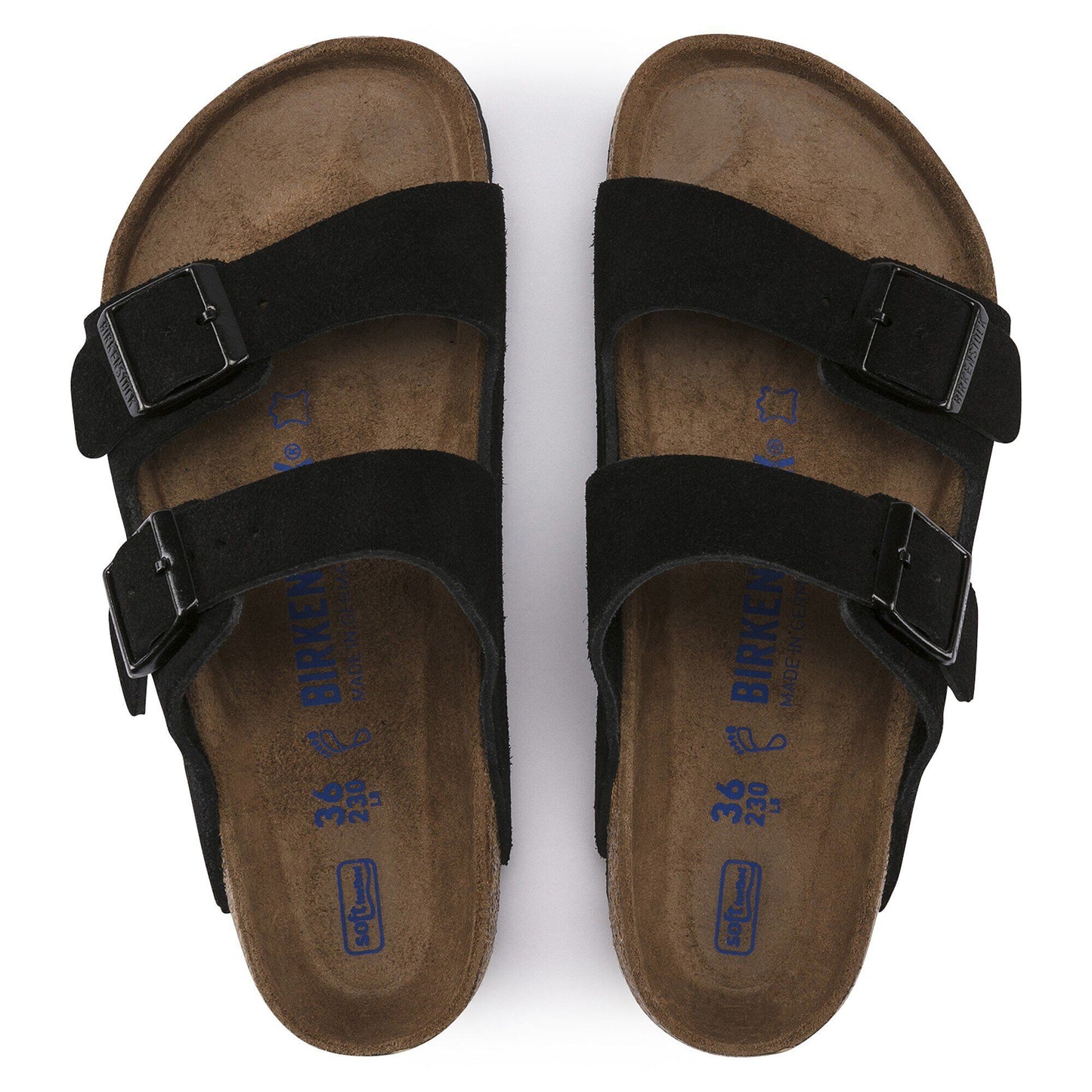 Birkenstock Arizona Soft Footbed Suede Leather
