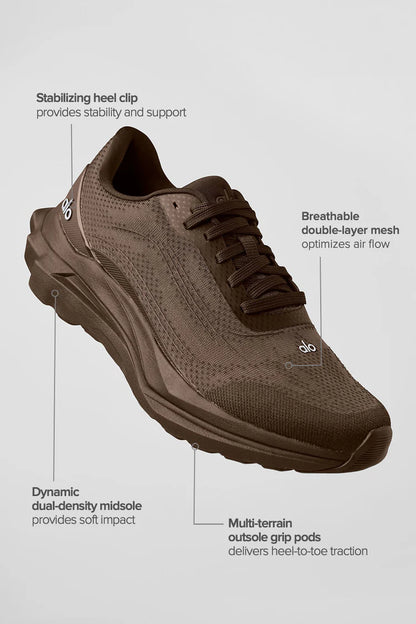 ALO Runner Trainer - Espresso