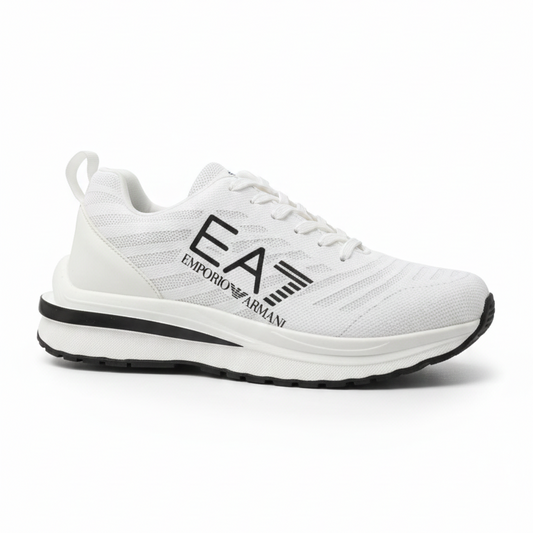حذاء رياضي EA7 Emporio Armani Runner - أبيض (نسخة أصلية)