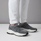 Emporio Armani Slip-On-Sneakers - Grey (Mirror Original)
