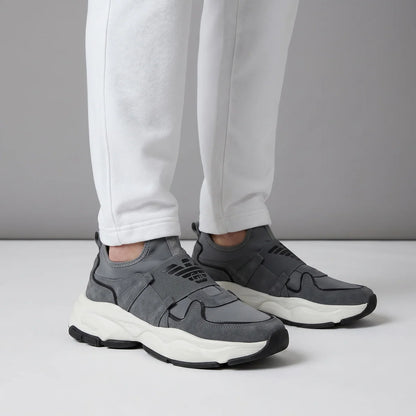 Emporio Armani Slip-On-Sneakers - Grey (Mirror Original)