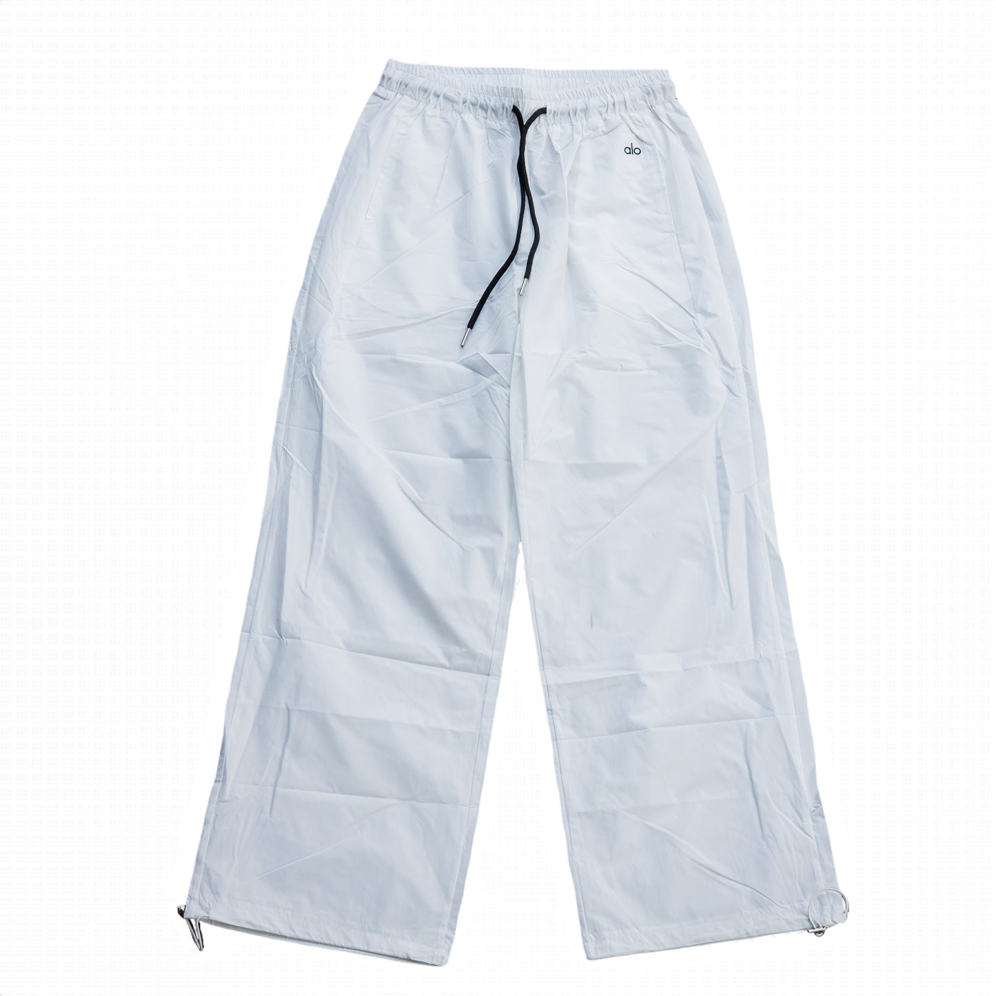 Alo Yoga High-Waist Parachute Pants - White