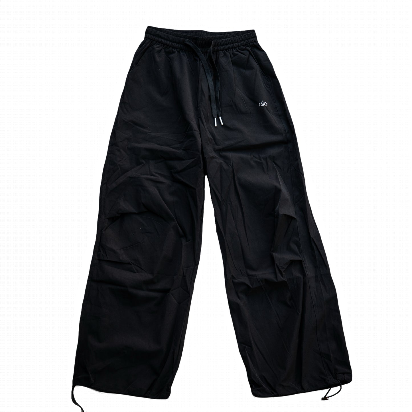 Alo Yoga High-Waist Parachute Pants - Black