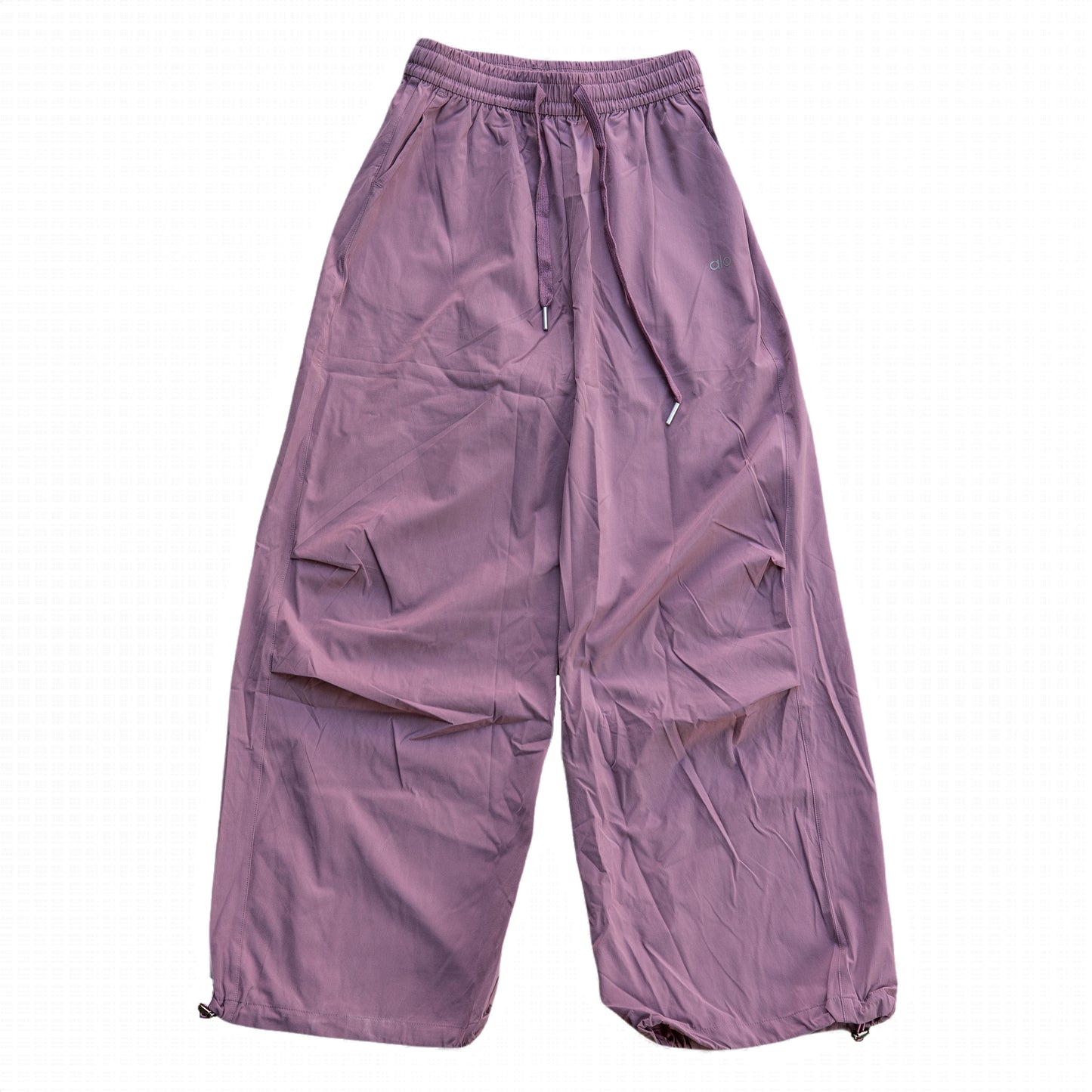 Alo Yoga High-Waist Parachute Pants - Dusty Purple