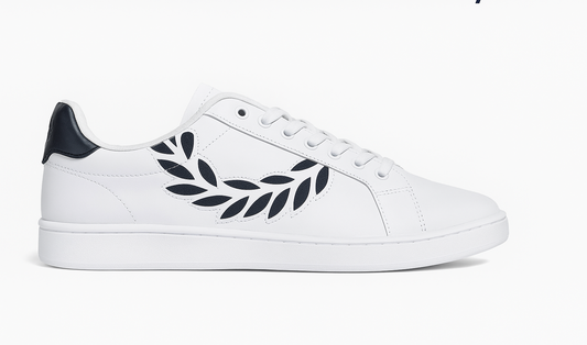 Fred Perry B721 - White/Navy