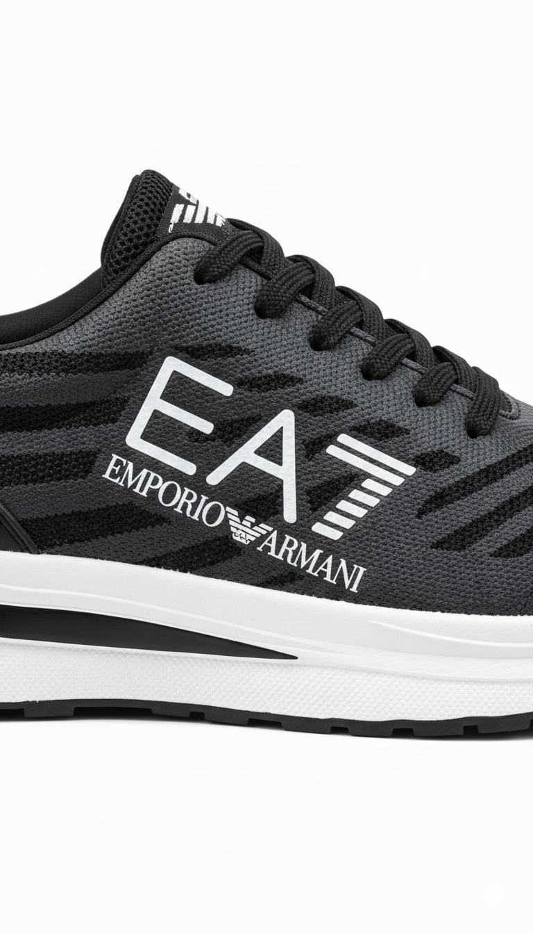 حذاء رياضي EA7 Emporio Armani Runner - أزرق داكن (نسخة أصلية)
