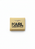Karl Lagerfeld K/Block Logo Flap Wallet