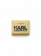 Karl Lagerfeld K/Block Logo Flap Wallet