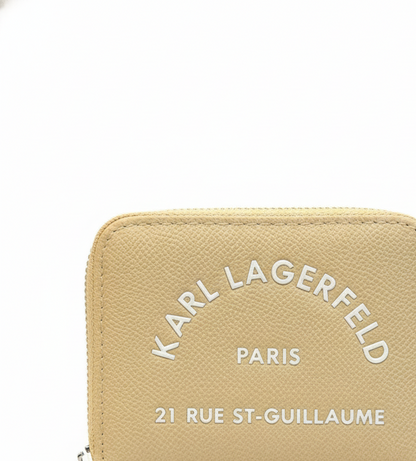 Karl Lagerfeld Zip-Around Card/Coin Wallet