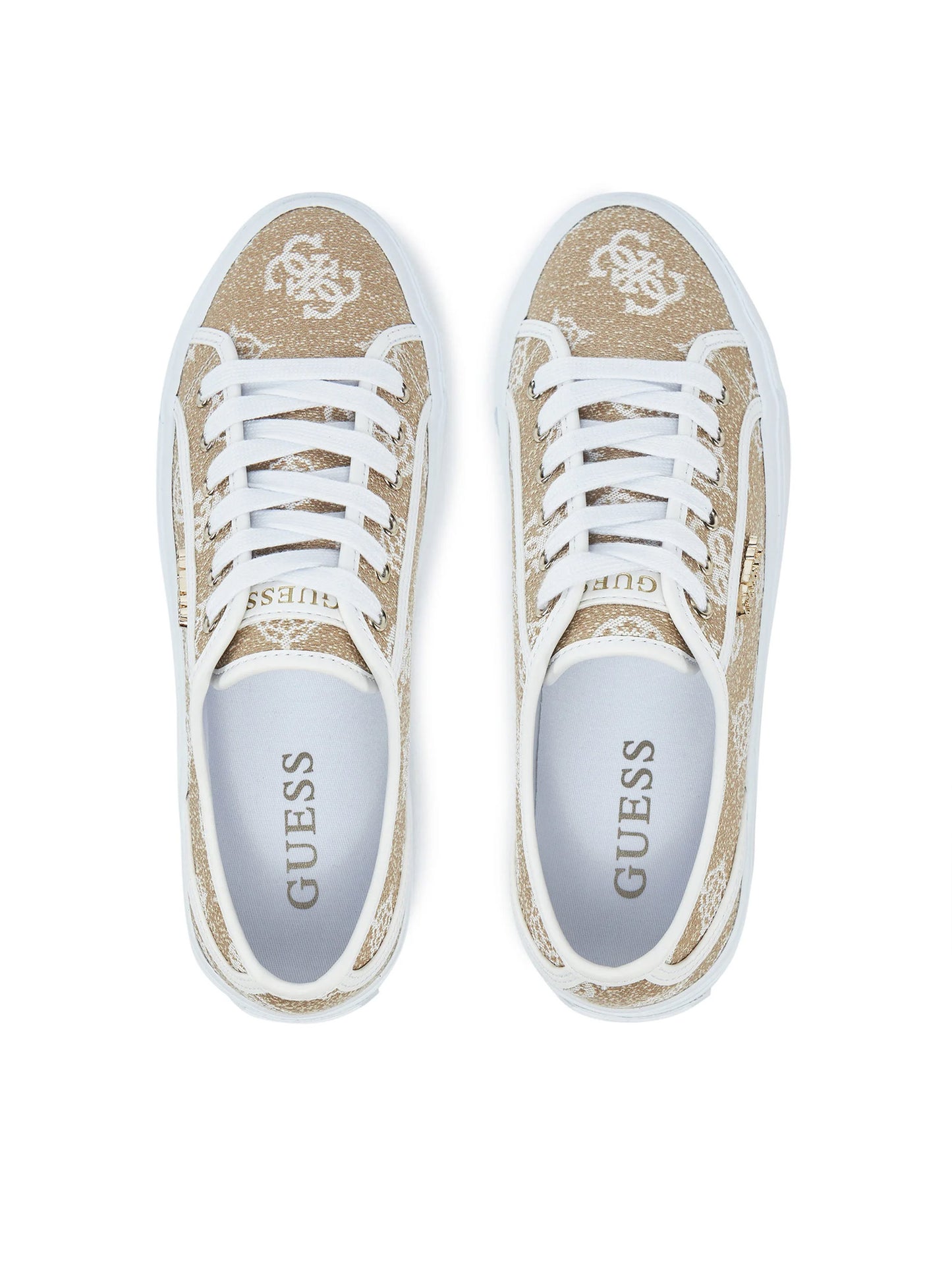 Guess Jelexa Sneakers - Gold/White