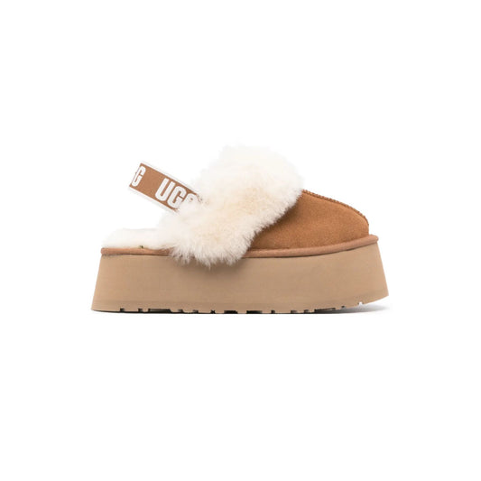 UGG Funkette platform mules - camel brown