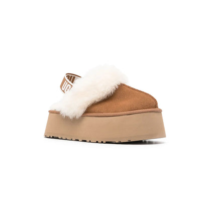UGG Funkette platform mules - camel brown