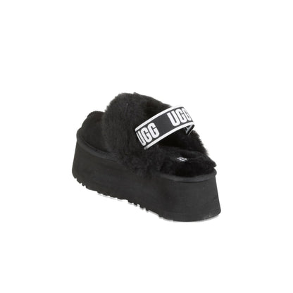 UGG Funkette platform mules - Black