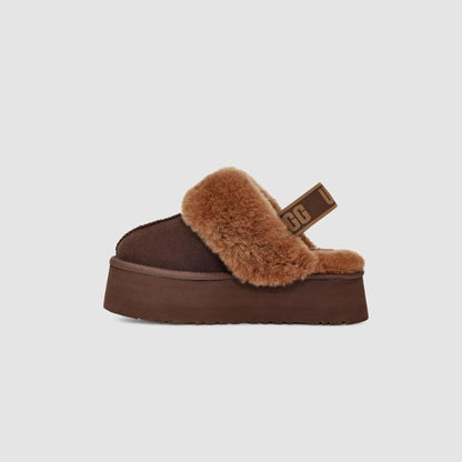 UGG Funkette platform mules - Brown