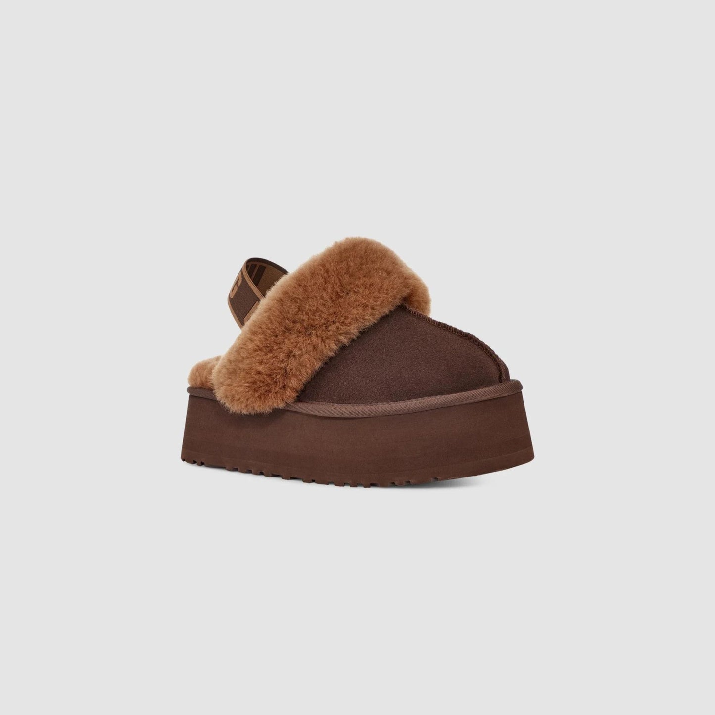 UGG Funkette platform mules - Brown