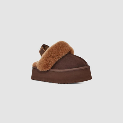 UGG Funkette platform mules - Brown