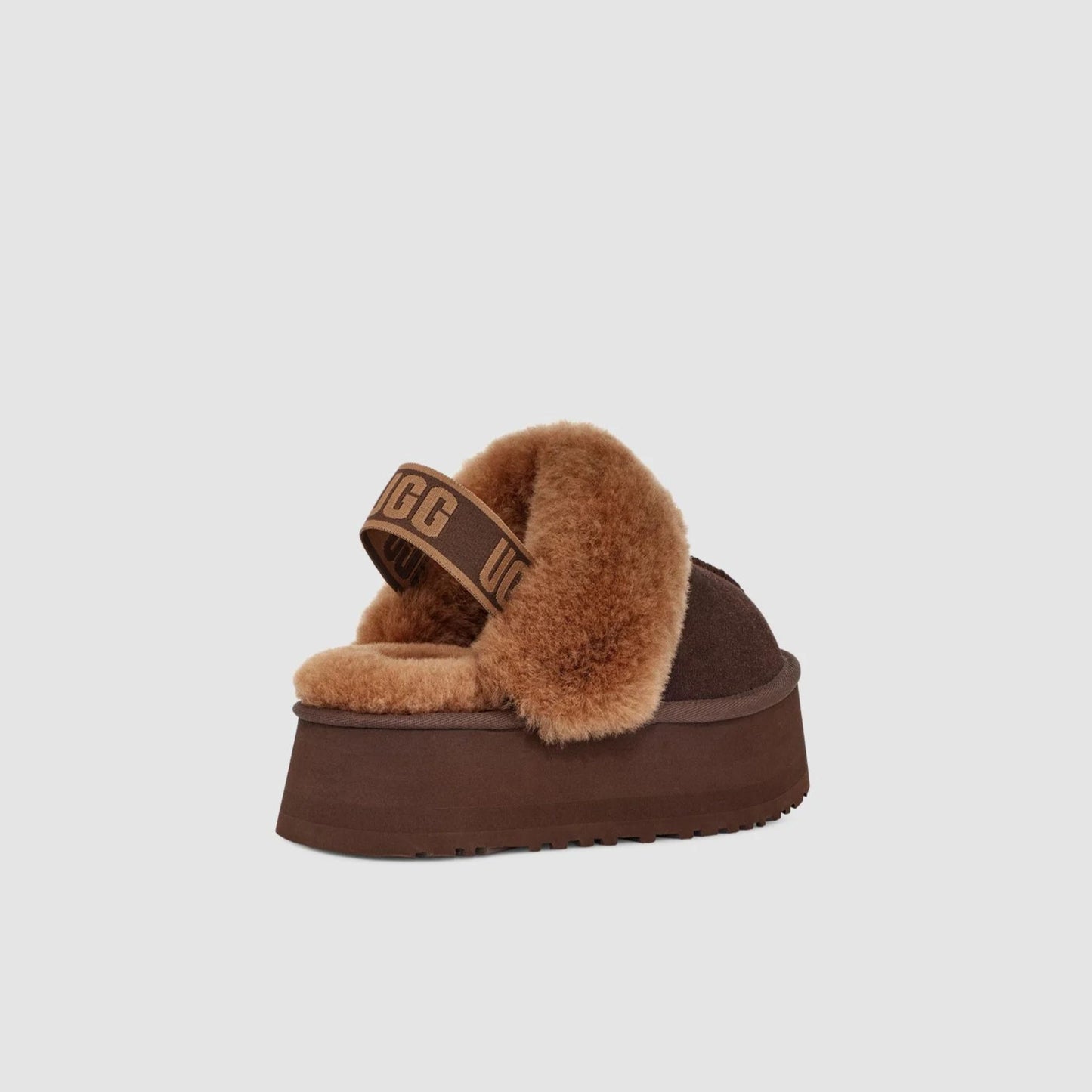 UGG Funkette platform mules - Brown