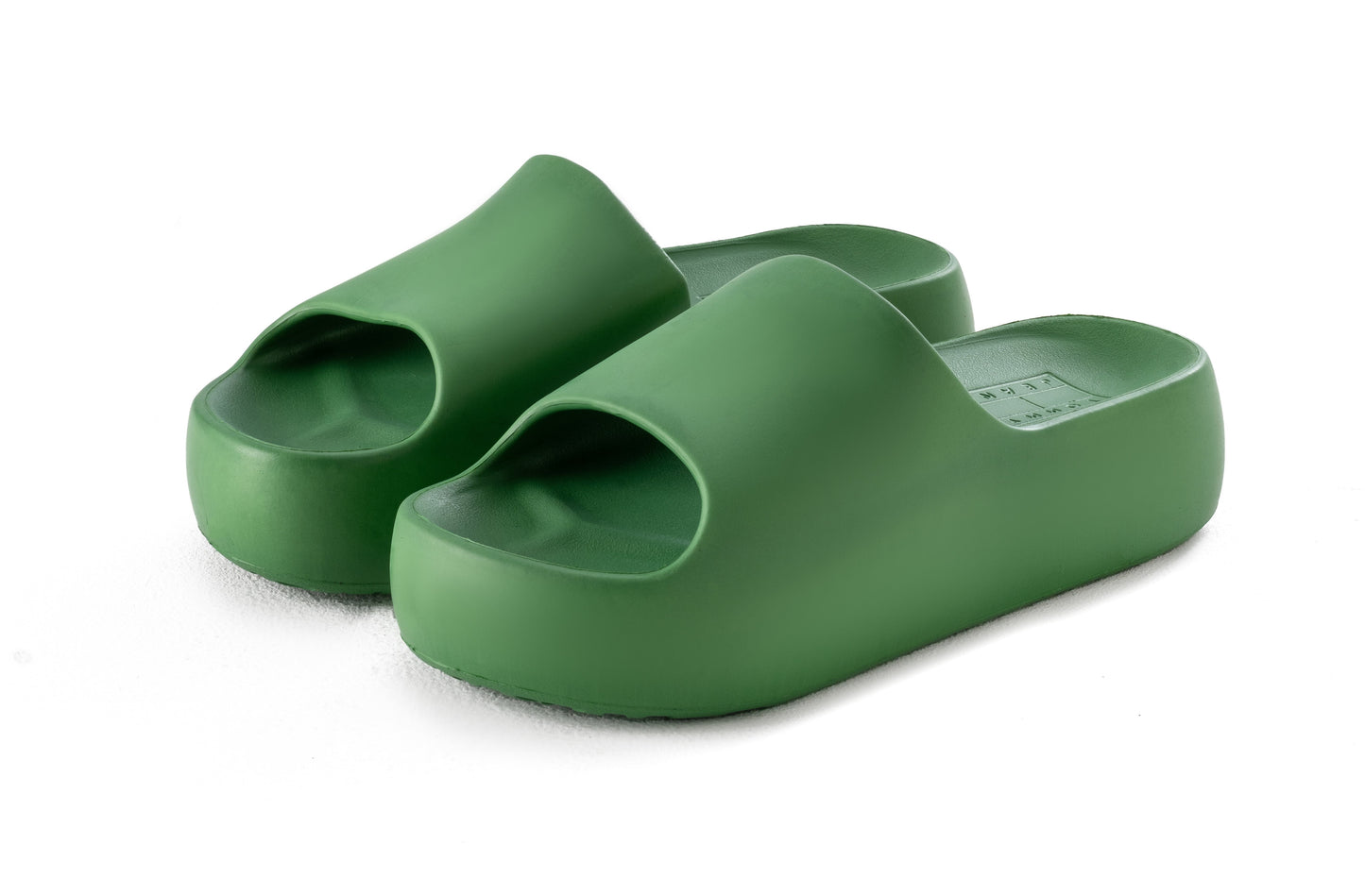 Tommy Hilfiger Chunky Flatform Slide - Moss Green