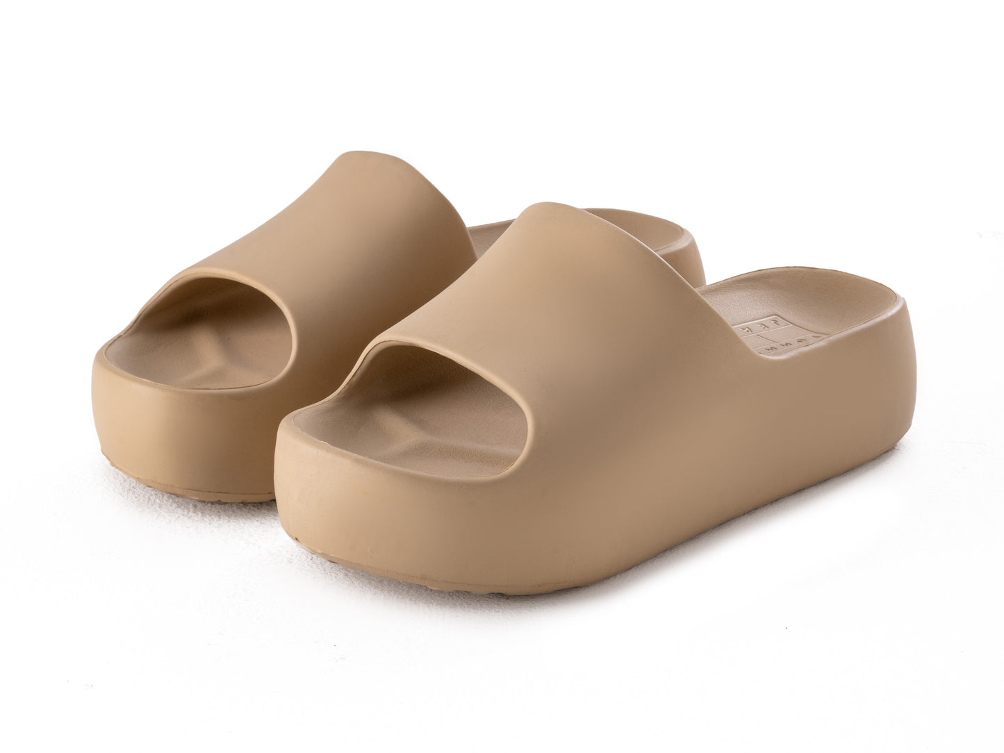 Tommy Hilfiger Chunky Flatform Slide - Beige