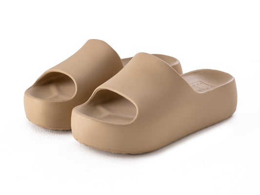 Tommy Hilfiger Chunky Flatform Slide - Beige