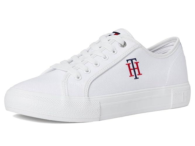 Tommy Hilfiger Women's Alezya Fabric Sneakers - White