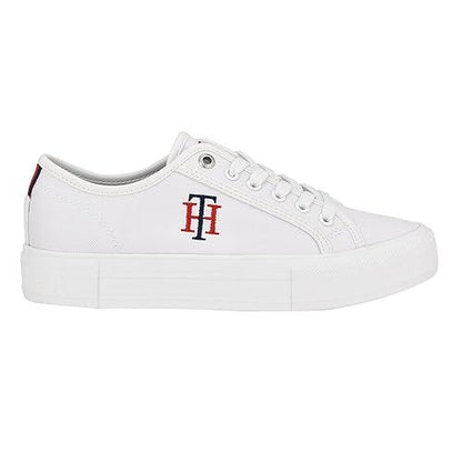 Tommy Hilfiger Women's Alezya Fabric Sneakers - White